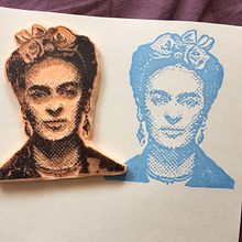 Mi Proyecto del curso: Carvado de sellos y técnicas de estampación. Projekt z dziedziny Projektowanie dodatków, Craft,  Sztuki piękne, Stemple, Kreat, wne zabaw, z dziećmi i Grawerstwo użytkownika Lola Lein - 04.03.2022