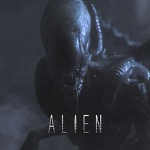 Alien Keyframe. Design, Design de personagens, Concept Art, e Cinema, Vídeo e TV projeto de Santiago Betancur - 04.03.2022