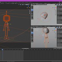 Solo aprende practicar cosas nuevas y muy espectáculo: Introducción al diseño y modelado 3D con Blender. Un progetto di Motion graphics, Character design, Product design e Modellazione 3D di Jennifer Peña - 04.03.2022