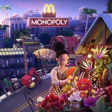 McDonald's Monopoly Nightime Edition Ein Projekt aus dem Bereich 3-D-Animation, Design von Figuren, Kunstleitung, Animation von Figuren, Design von 3-D-Figuren, Design für Videospiele, Motion Graphics, Design, Traditionelle Illustration, Animation, 3-D-Modellierung, Concept Art, 3-D-Design und App-Design von Morphine - 05.03.2022