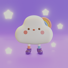 My original characters for the course: Kawaii Character Creation in 3D with Blender. Traditional illustration, Character Design, Digital Illustration, 3D Modeling, and Manga project by Anh Thu - 03.06.2022