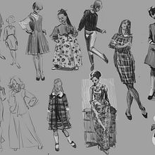 90 min Art challenge . Sketching, Sketchbook, Drawing, Digital Drawing, Pencil Drawing, and Figure Drawing project by dina1922 - 03.05.2022