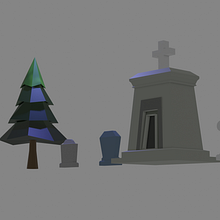 Mi Proyecto del curso: Modelado de escenarios low poly para videojuegos Ein Projekt aus dem Bereich 3D und 3-D-Modellierung von Luis Esteban Rodriguez Sosa - 03.03.2022