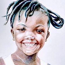 Mon projet du cours : Portrait réaliste aux crayons de couleur. Traditional illustration, Fine Arts, Pencil Drawing, Drawing, Portrait Drawing, Realistic Drawing, Artistic Drawing, and Colored Pencil Drawing project by chalouv - 03.06.2022