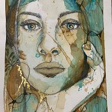Comtemplação . Fine Arts, Painting, Drawing & Ink Illustration project by Elisabete Della Rosa Pimentel - 02.20.2022