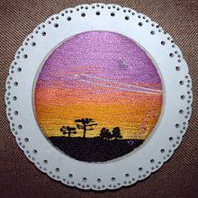 Bordado Coré Etuba. Embroider project by Denise M G Dias - 03.06.2022