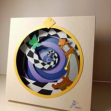 Mi Proyecto del curso: Papercut: crea escenas de papel con profundidad. Un progetto di Illustrazione tradizionale, Artigianato, Design editoriale, Papercraft, Stor, telling, Rilegatura, Illustrazione infantile e DIY di Gabriela Fuster - 05.03.2022