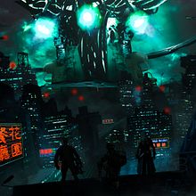 Green City  Ein Projekt aus dem Bereich Traditionelle Illustration, Fotoretuschierung, Digitale Illustration, Videospiele und Concept Art von brianlee - 06.03.2022