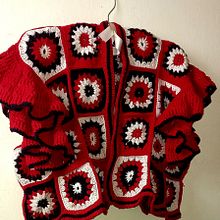 Casaqueto  Dora . Crochê projeto de Rita de Cássia Pinheiro Guimarães - 06.03.2022