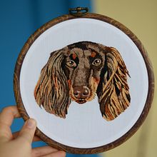 Mi Proyecto del curso: Needle painting para principiantes. Embroider, Naturalistic Illustration, and Textile Design project by Ana Saldarriaga - 03.06.2022