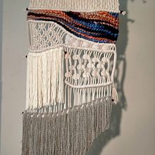 Mi proyecto: "Esperanza".. Un progetto di Design di accessori, Artigianato, Interior design, Interior Design, Fiber Art, Macramè e Textile Design di Jacqueline Alberdi - 06.03.2022