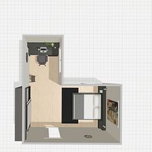 Mi Proyecto del curso: Iniciación al diseño de interiores. Projekt z dziedziny Architektura wnętrz, Projektowanie wnętrz,  Dekoracja wnętrz, Dekoracja wnętrz, Projektowanie powierzchni h, low, ch i Projektowanie przestrzeni użytkownika Narayani Guerra - 06.03.2022