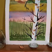 Mi Proyecto del curso: Paisajes atmosféricos en acuarela. Fine Arts, Painting, and Watercolor Painting project by manusermar - 03.06.2022