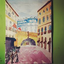 Mi Proyecto del curso: Representación arquitectónica en acuarela. Un proyecto de Ilustración tradicional, Bocetado, Dibujo, Pintura a la acuarela, Ilustración arquitectónica y Sketchbook de Samantha Vulijscher - 06.03.2022