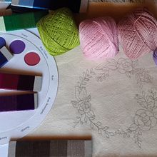 Mi Proyecto del curso: Teoría del color para proyectos textiles. Projekt z dziedziny Projektowanie mod,  Haft i Teoria barw użytkownika Camila González Acevedo - 06.03.2022
