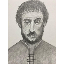 Portrait of a Man (Tintoretto). Un proyecto de Dibujo a lápiz y Dibujo de Retrato de Cássio Bergamasco - 06.03.2022