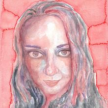 My project in Artistic Portrait with Watercolors course. Fine Arts, Painting, Watercolor Painting, and Portrait Drawing project by Henry Ar - 03.06.2022