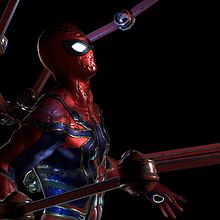 Spiderman Iron Suit 3d Model. Un progetto di 3D, Rigging, Animazione 3D e Modellazione 3D di Jr Flores Carrillo - 13.08.2021