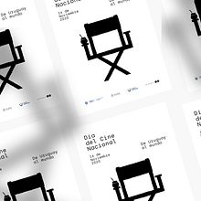 Afiche Día del Cine Nacional. Design, Art Direction, Graphic Design, and Poster Design project by Berch Kotogian - 08.02.2020