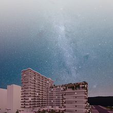 Projeto Arquitetônico VI - QUADRA VIVA (Edifício Residencial e Comercial com Praça Pública). Un progetto di Architettura di Laura Willig - 19.02.2022