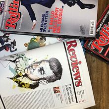 Rolling Stone Magazine. Traditional illustration, Editorial Design, and Music project by Sara Paglia - 03.07.2022