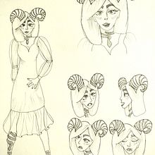 My project in The Art of Manga: Drawing Unique Characters course. Character Design, Pencil Drawing, Drawing, Ink Illustration, and Manga project by lena_tsch - 03.07.2022