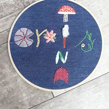 Meu projeto do curso: Introdução ao bordado com relevo Ein Projekt aus dem Bereich Stickerei und Textildesign von Iná Ortega - 07.03.2022