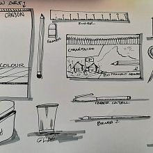 Mein Kursprojekt: Die Sketching Kunst: Transformiere Skizzen in Kunst. Projekt z dziedziny Trad, c, jna ilustracja, R, sunek ołówkiem,  R, sunek i Sketchbook użytkownika Arnold Najera - 07.03.2022