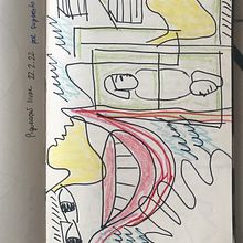 Meu projeto do curso: Caderno de desenho como laboratório de ideias Ein Projekt aus dem Bereich Kreativität, Bleistiftzeichnung, Zeichnung und Sketchbook von gabriela etchart - 07.03.2022