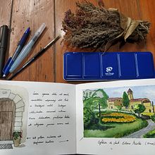 Mi Proyecto del curso: Cuaderno de viaje en acuarela. Traditional illustration, Watercolor Painting, Architectural Illustration, and Sketchbook project by jaklai - 03.07.2022