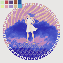Mi Proyecto del curso: Gaia. Traditional illustration, and Digital Illustration project by eulaliasibina - 03.07.2022
