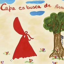 La capa en busca de Perucita. Projekt z dziedziny Trad, c, jna ilustracja,  R, sunek, Stor, telling, Ilustracje dla dzieci, Narracja, Malowanie gwaszami i Książka obrazkowa użytkownika Debbie Yafe - 08.03.2022