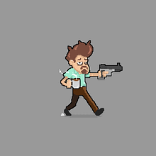 Mi Proyecto del curso: Animación de personajes en pixel art para videojuegos. Character Animation, Video Games, Pixel Art, and Game Development project by Christian Salinas - 03.08.2022
