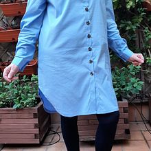 Mi Proyecto del curso: Corte y confección: diseña tu propia camisa. Un progetto di Fashion design, Cucito e DIY di Basilisa Sanchez Juan - 08.03.2022