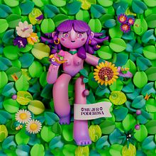 WOMEN'S DAY 8M ILLUSTRATION "MUJER PODEROSA". Traditional illustration, and 3D project by Maria Isabel Díez - 03.04.2022