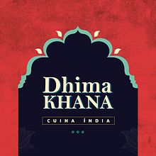 Dhima Khana. Flyers. Un progetto di Design, Food St, ling e Design di loghi di blanca_enrich - 08.03.2022