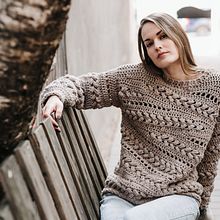 Sensum Sweater crochet pattern. Crochet, Arts, and Crafts project by Linda Skuja - 03.08.2022