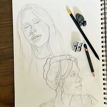 Final Project: Portrait Sketchbooking: Explore the Human Face. Projekt z dziedziny Sketching,  R, sunek, Portret,  R, sunek art, st, czn i Sketchbook użytkownika steve.ference - 08.03.2022