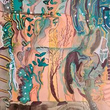 Mythologies series - ink on paper - 2021. Painting, Ink Illustration, and Writing project by Elise Vincent - 03.08.2022