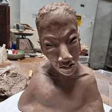 KIMBERLEY CARTWRIGHT Figurative Sculpture. Projekt z dziedziny Rzeźba i  Sztuki piękne użytkownika Kimberley Cartwright - 02.03.2022