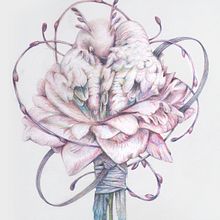 Mijn project van de cursus: Surrealistisch illustreren met de natuur als inspiratie. Traditional illustration, Pencil Drawing, Drawing, Artistic Drawing, Naturalistic Illustration, and Colored Pencil Drawing project by info - 03.09.2022