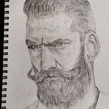 My project for course: Artistic Portrait Drawing: Capture Authentic Expressions. Un progetto di Illustrazione tradizionale, Belle arti, Bozzetti, Disegno a matita, Disegno, Disegno di ritratti, Disegno realistico, Disegno artistico e Disegno anatomico di reillo.alex - 09.03.2022