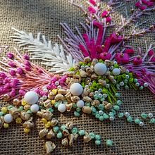 Pochette ricamata . Un proyecto de Bordado de Valentina Cecchi - 03.03.2022