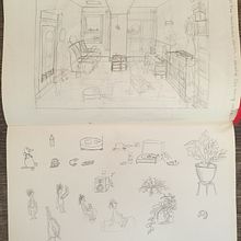 My project for course: Creative Sketching: Fill Your Illustrations with Life and Detail. Traditional illustration, Sketching, Pencil Drawing, Drawing, Watercolor Painting, Sketchbook & Ink Illustration project by Data Rocks - 03.10.2022
