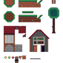 Mi Proyecto del curso: Creación de escenarios pixel art para videojuegos. 2D Animation, 3D Animation, Video Games, Pixel Art, Game Design, and Game Development project by Jean Piere Cruz Cam - 03.10.2022