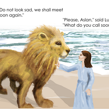 My project for course: Introduction to Children’s Illustration "Voyage of the Dawn Treader". Traditional illustration, Fine Arts, Painting, Pencil Drawing, Drawing, Watercolor Painting, Children's Illustration, and Narrative project by Jeanette P - 03.02.2022
