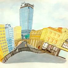 Mon projet du cours : Sketchbook de peintures à la gouache. Un proyecto de Ilustración tradicional, Bocetado, Dibujo, Ilustración arquitectónica, Sketchbook y Pintura gouache de Céline Daniel - 10.03.2022