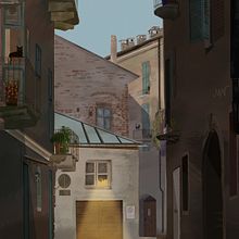 My project for course: Cinematic Digital Illustration with Photoshop. Traditional illustration, Digital Illustration, and Concept Art project by cindymarlenenilsson - 03.10.2022