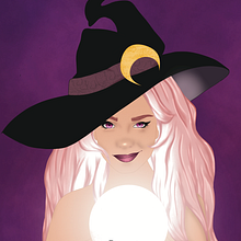 Mi Proyecto del curso: Retrato de personajes femeninos con Procreate. Traditional illustration, Digital Illustration, and Digital Drawing project by aeren_6 - 03.10.2022