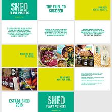 SHED - Plant Pushers. Un projet de Br et ing et identité de Joe Hewett-Hobson - 10.03.2022